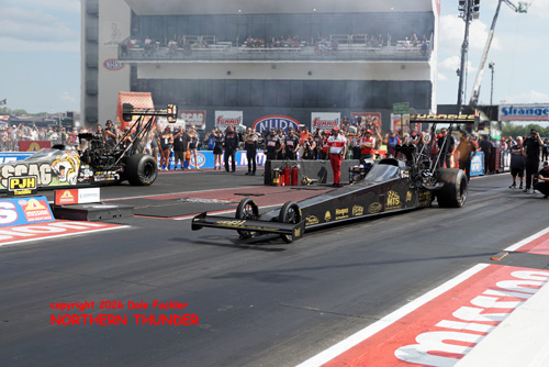 Tripp Tatum (near lane) vs Justin Ashley (far lane)